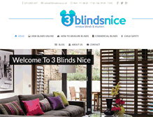 Tablet Screenshot of 3blindsnice.co.uk